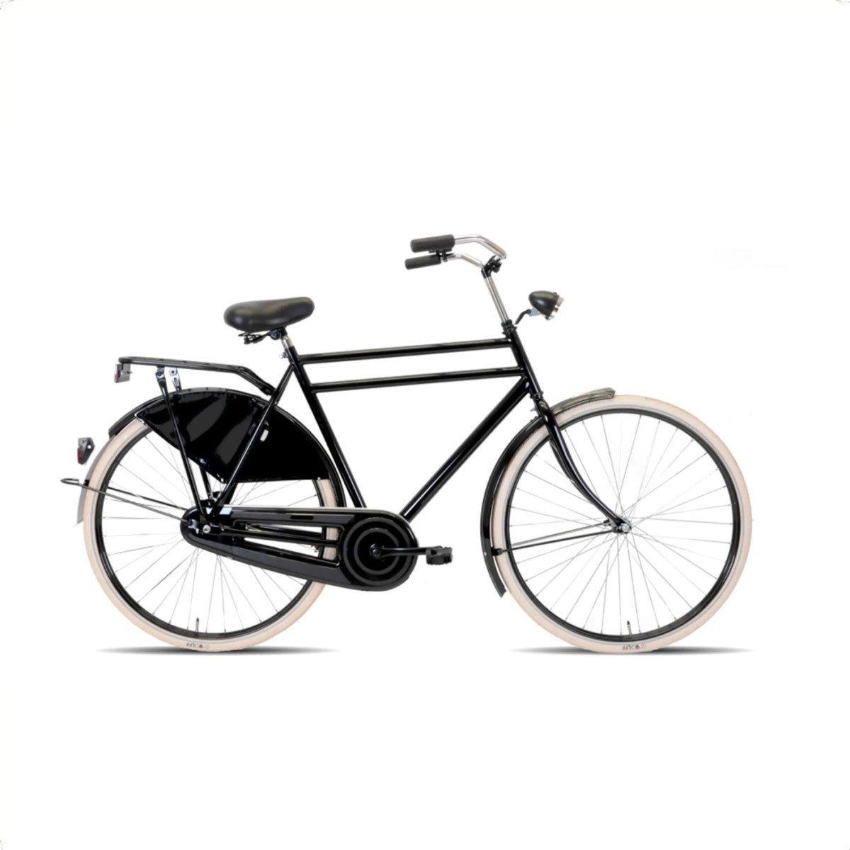 Avalon Opafiets 61cm familie fiets zwart, terugtraprem
