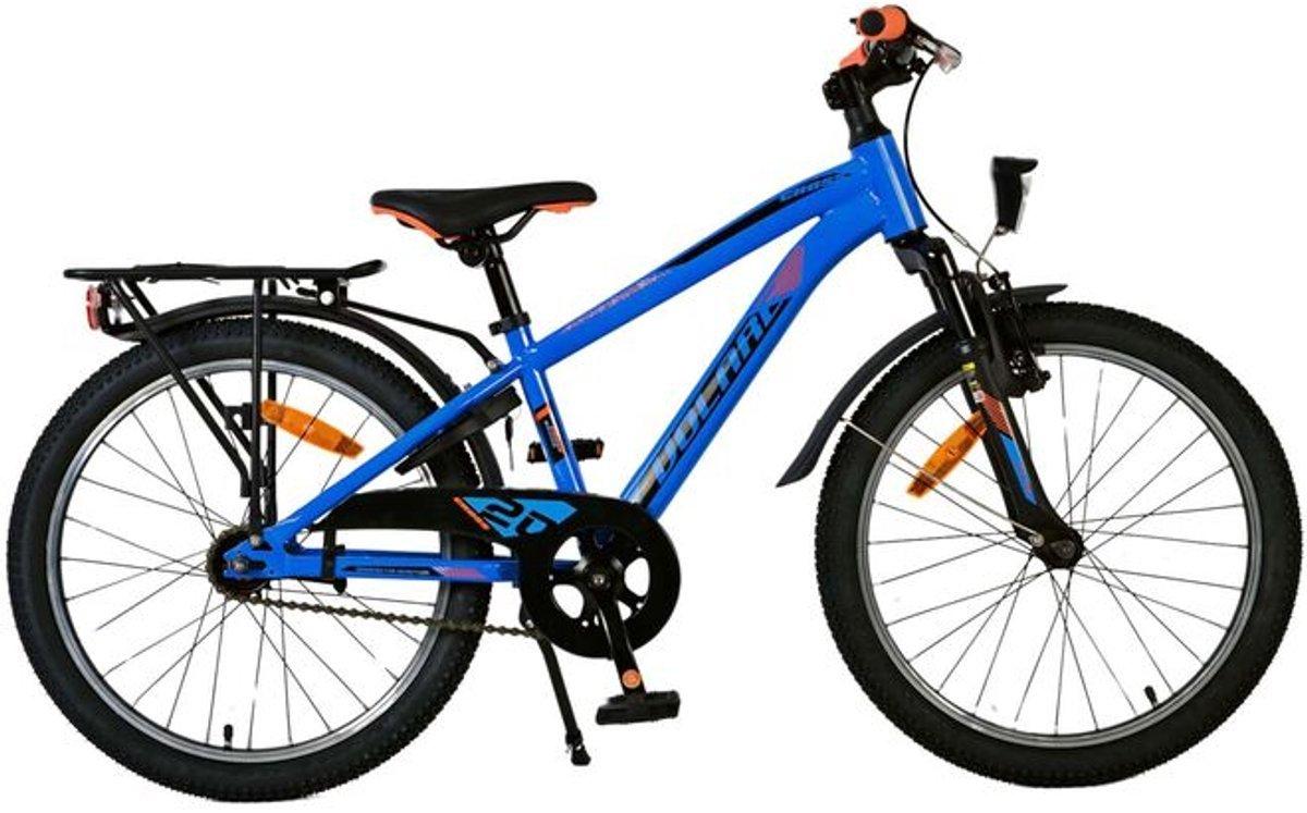 Volare Cross kinderfiets 20 inch, blauw, 28 cm framemaat