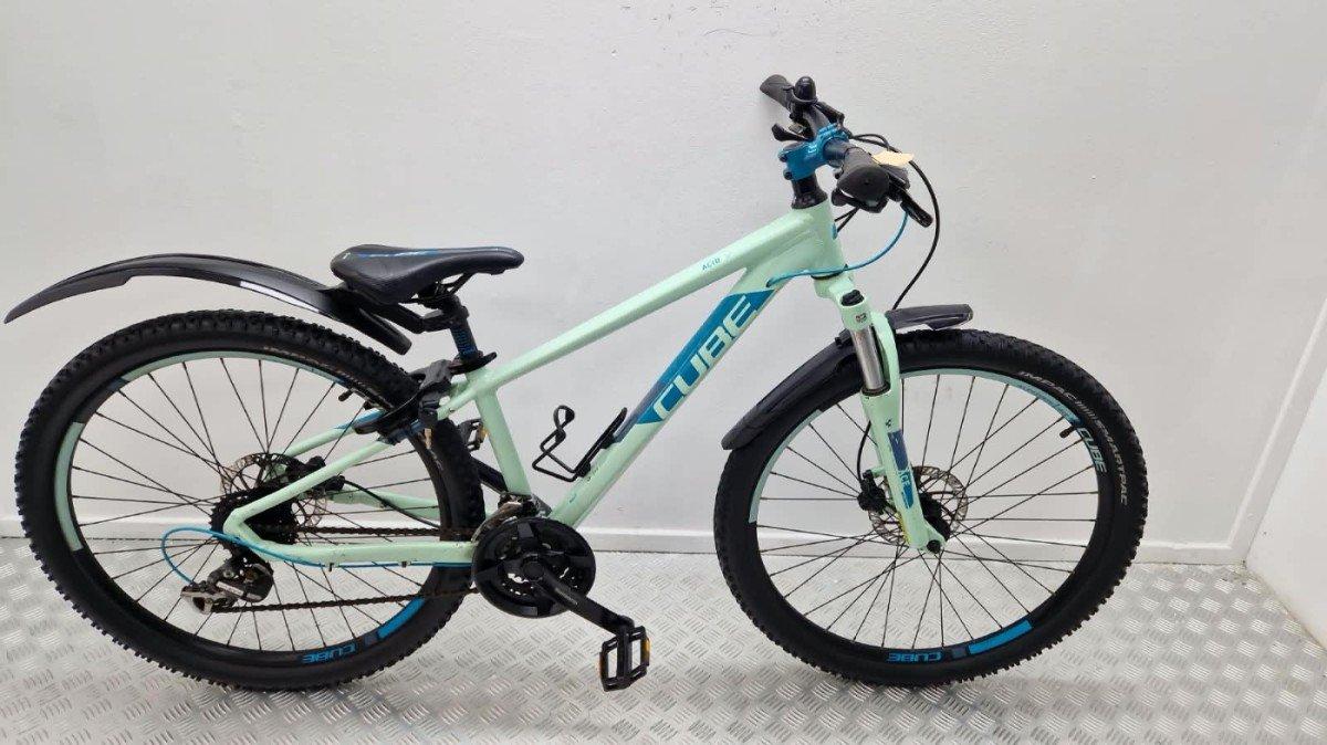 Cube Acid mountainbike 39 cm blauw, tweedehands