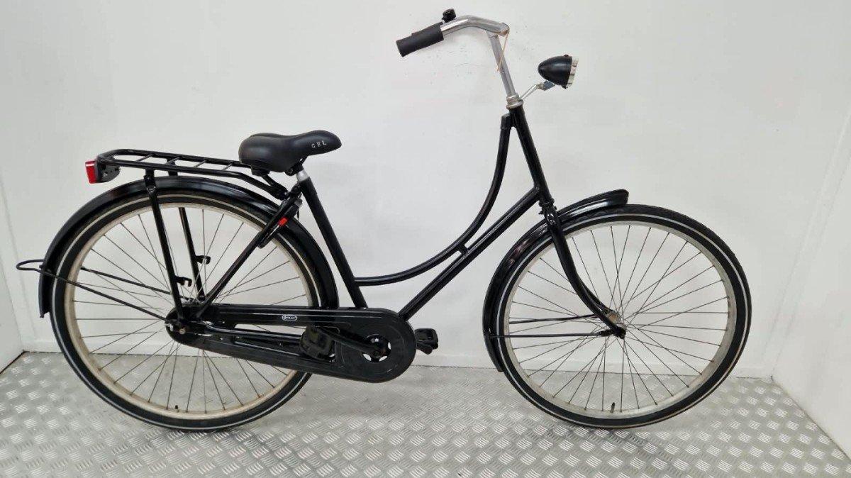 Budgetbike Omafiets zwart, 50 cm, tweedehands