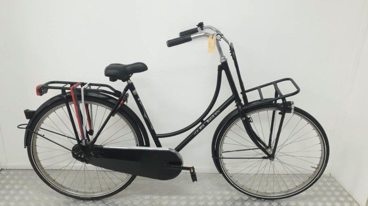 Batavus Old Dutch transportfiets 56 cm zwart, terugtraprem