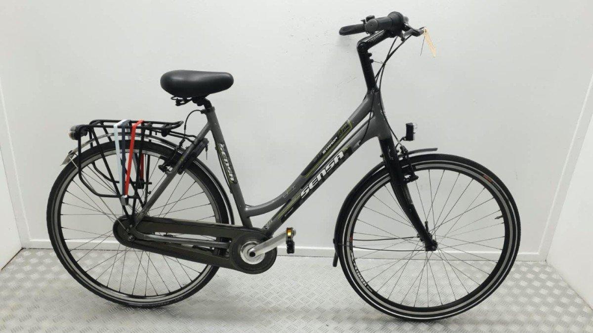 Sensa Straor stadsfiets 56 cm in zwart/grijs, tweedehands