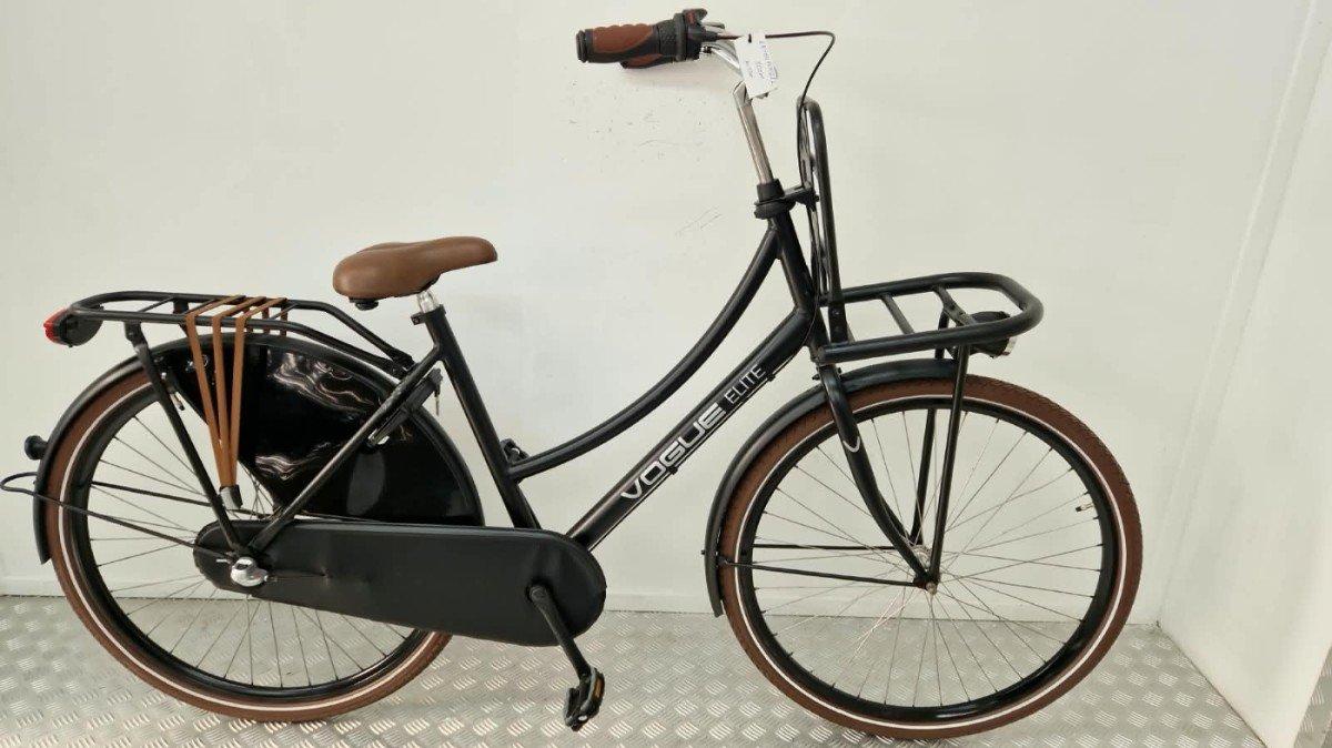 Vogue Elite transportfiets 50 cm zwart, tweewheels, terugtraprem