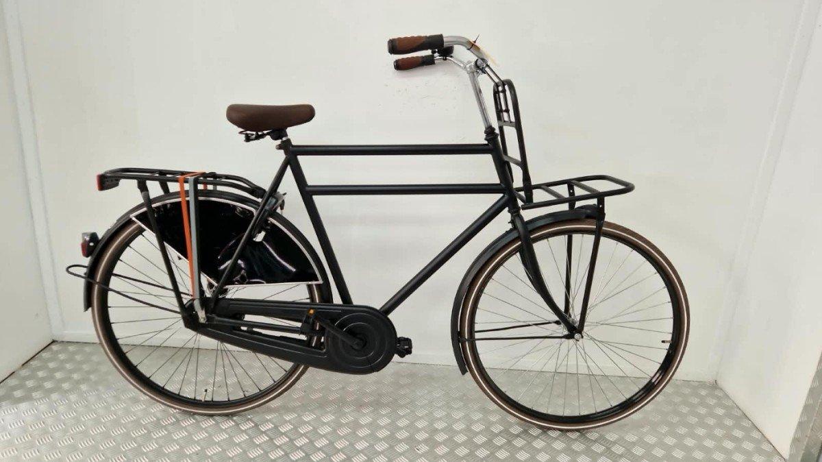 Avalon Cargo transportfiets 65cm mat zwart