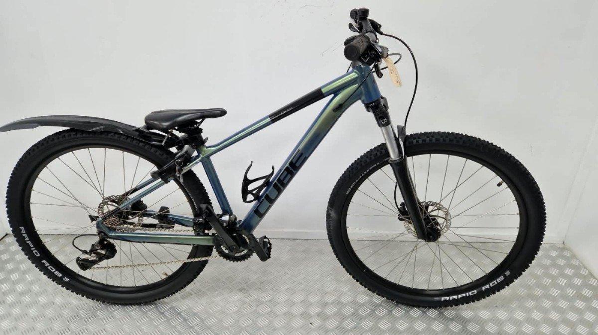 Cube Aim mountainbike 27.5 inch in blauw, tweedehands