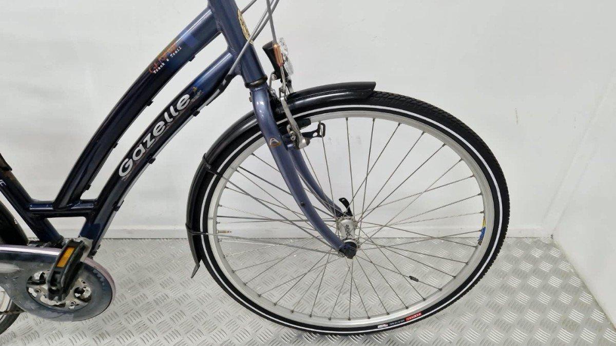 Tweedehands Gazelle Geneva hybride fiets 49 cm foto 2