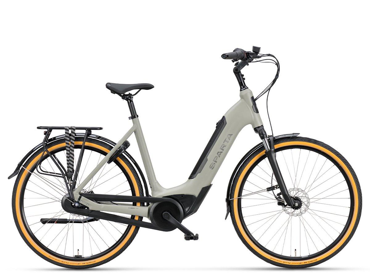 Sparta C-grid Fit 2026 stadsfiets grijs, framemaat 62 cm, Bosch middenmotor
