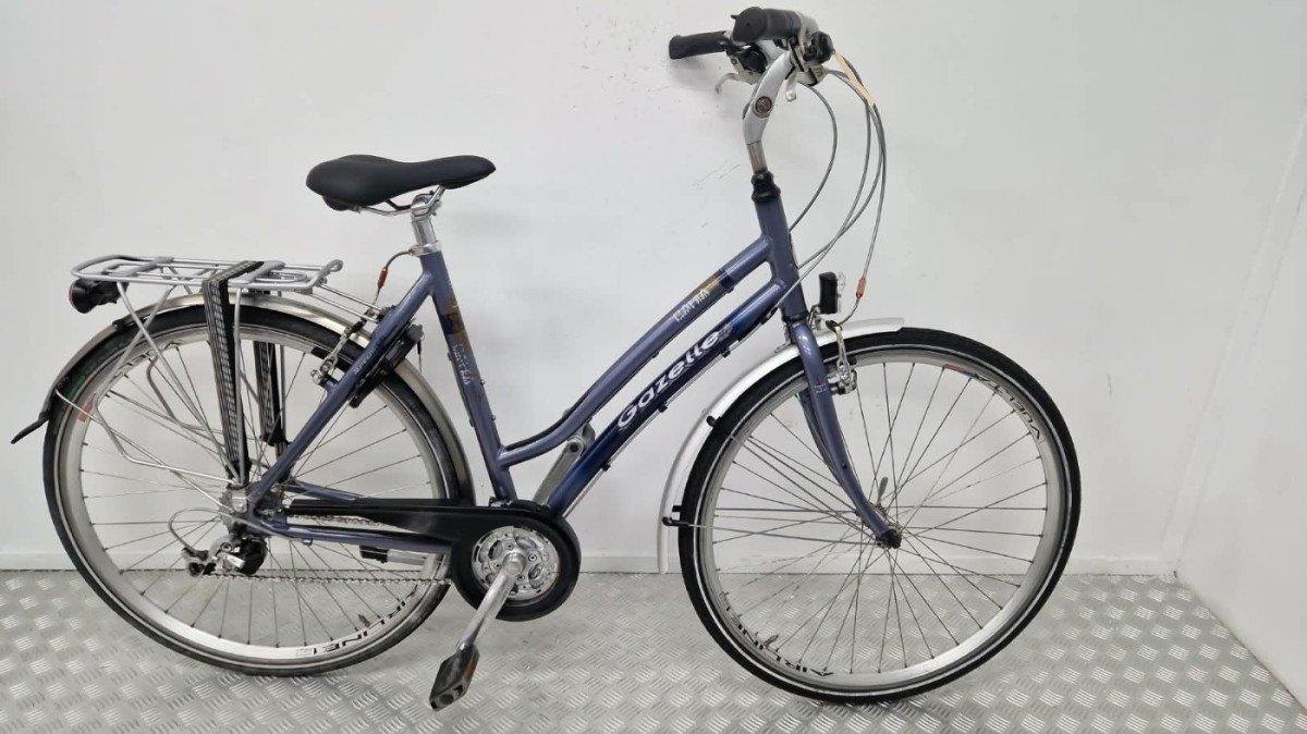 Gazelle Bahia stadsfiets 53 cm blauw, tweedehands