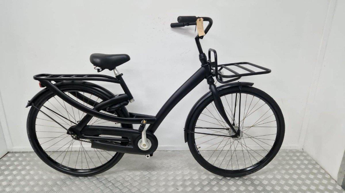 Union Transportfiets 50cm zwart, tweedehands, terugtraprem