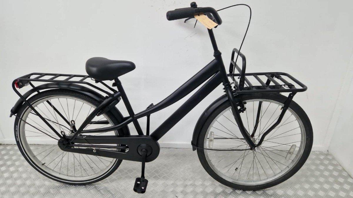 Budgetbike Transportfiets 26 inch in zwart, tweedehands