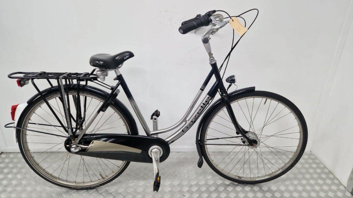 Gazelle Impala stadsfiets 53 cm in zwartgrijs, tweedehands