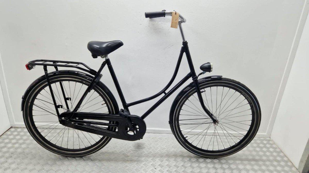 Budgetbike Omafiets zwart, 57 cm stadsfiets tweedehands