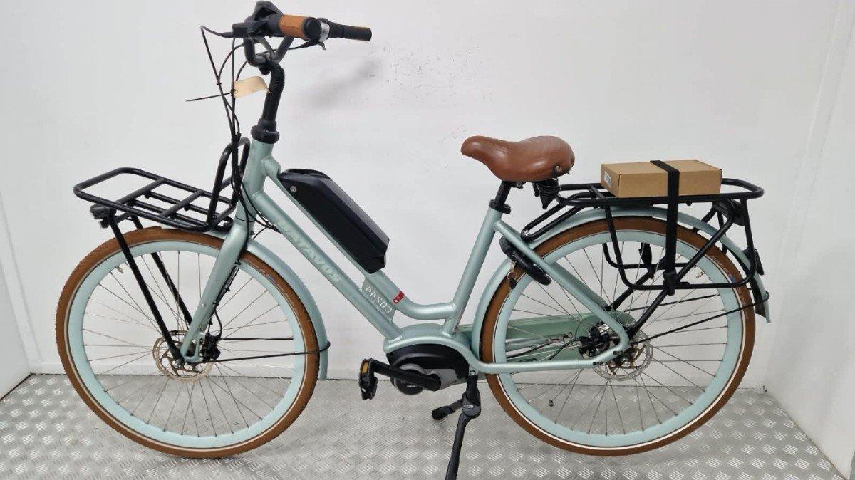 Batavus Quip groene stadsfiets 50cm met Bosch middenmotor