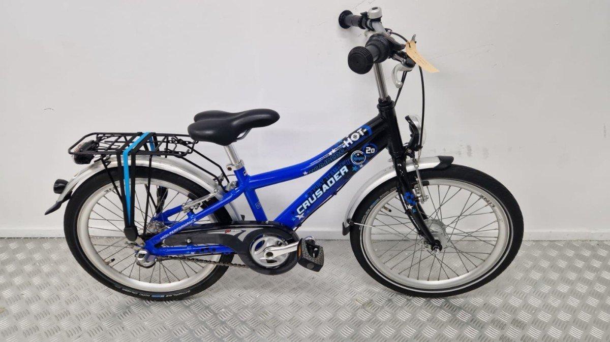 Puky Crusader kinderfiets 20 inch in blauw, tweedehands
