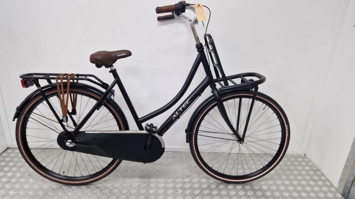 Altec Transportfiets 56 cm zwart met gesloten kettingkast