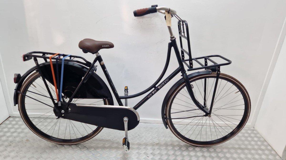 Batavus Old Dutch transportfiets 57cm zwart, terugtrapremmen