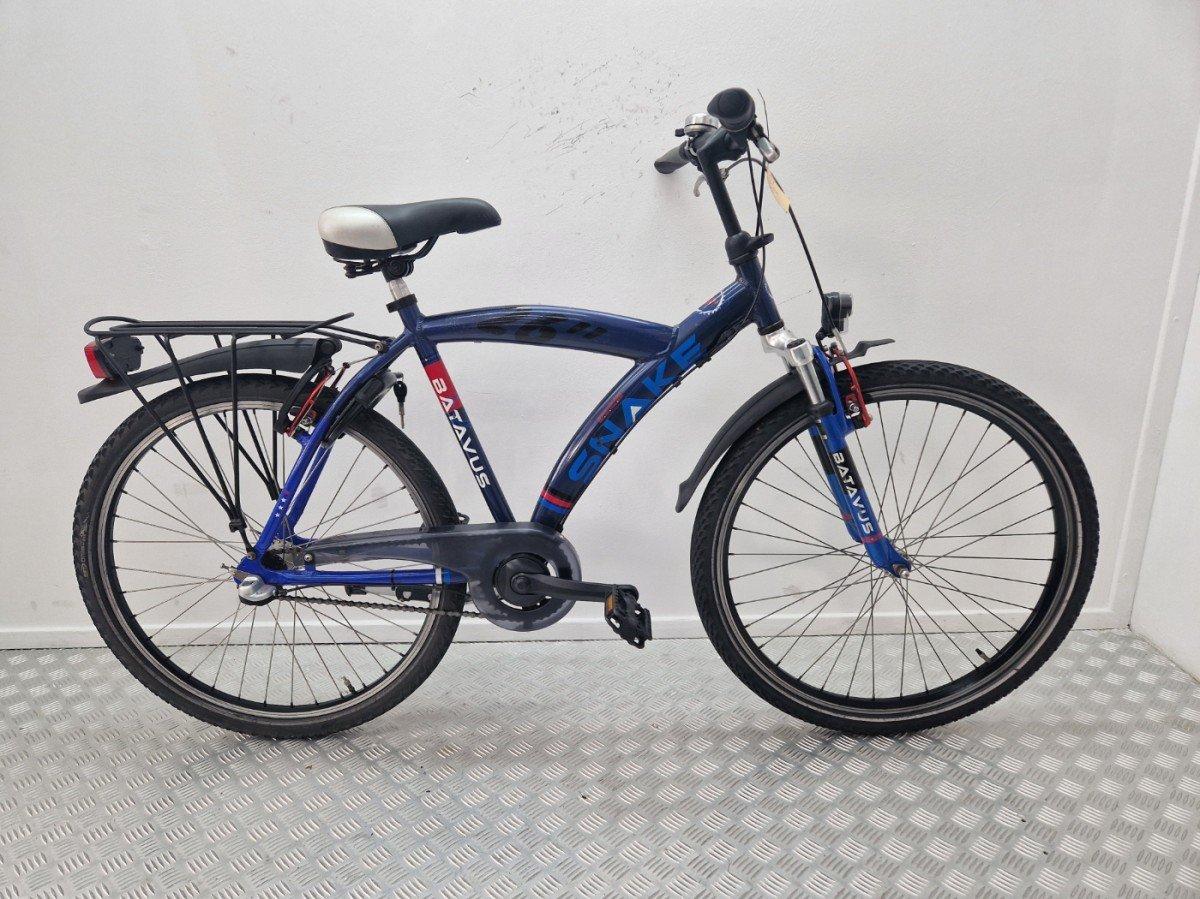 Batavus Snake 26 inch jongensfiets in blauw, tweedehands