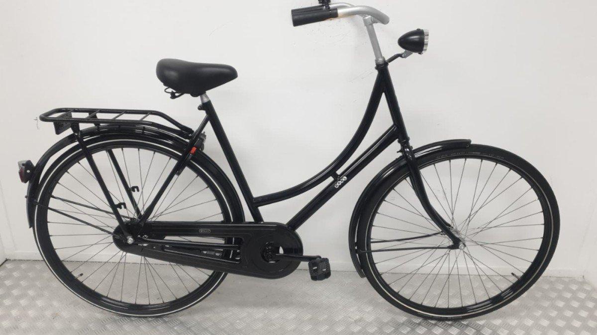 Barl Omafiets 57 cm tweedehands in zwart