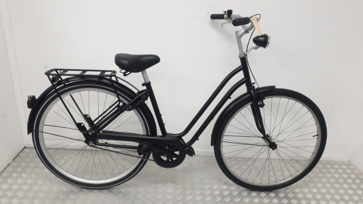 Budgetbike Stadfiets zwart, 54 cm, tweedehands