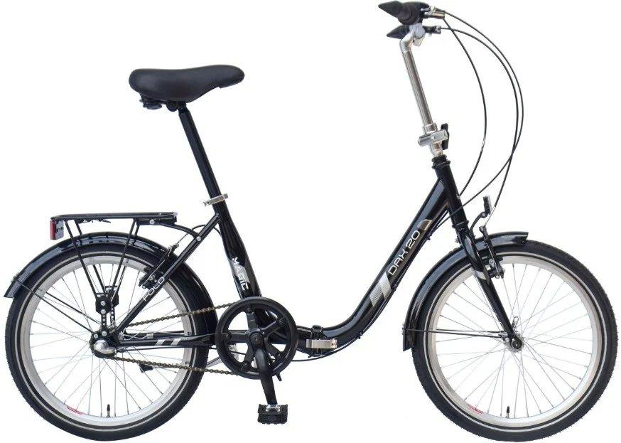 Dax Magic Dax 3 V vouwfiets in zwart, 20 inch, opvouwbaar