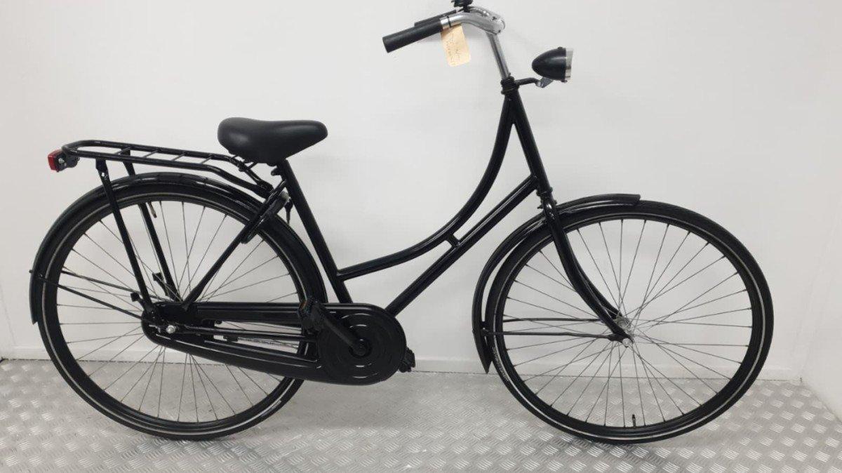 Budgetbike Omafiets stadsfiets zwart, 50 cm framemaat