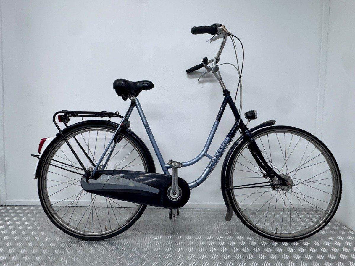 Gazelle Impala stadsfiets 62cm blauw tweedehands