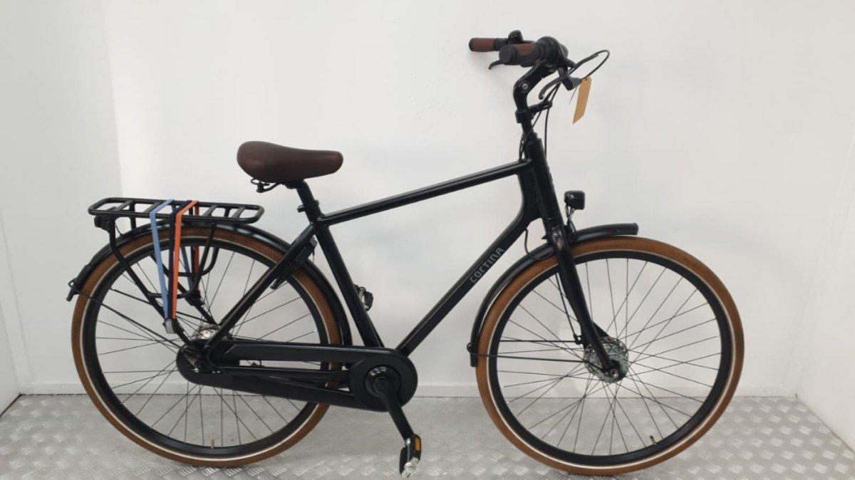 Cortina Foss stadsfiets 50 cm zwart, 28 inch wielen