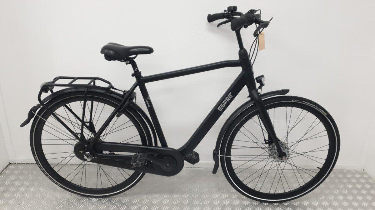 Gazelle Esprit stadsfiets 54 cm zwart, tweedehands, rollerbrakes