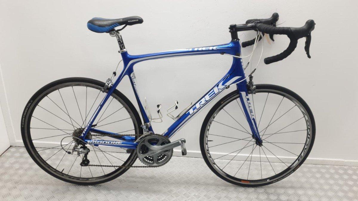 Trek Madone 4.7 racefiets 62cm blauwwit, carbon frame