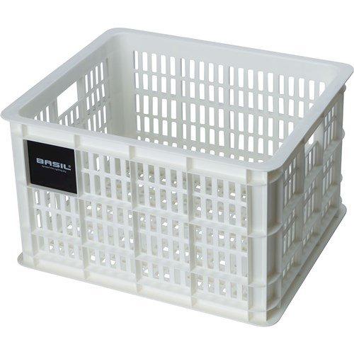 Basil PVC Krat Middel 29,5L in wit
