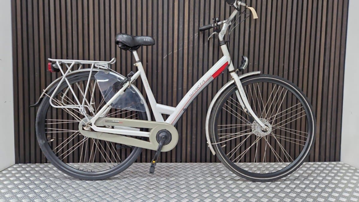 Sparta Hermes wit stadsfiets 28 inch tweedehands