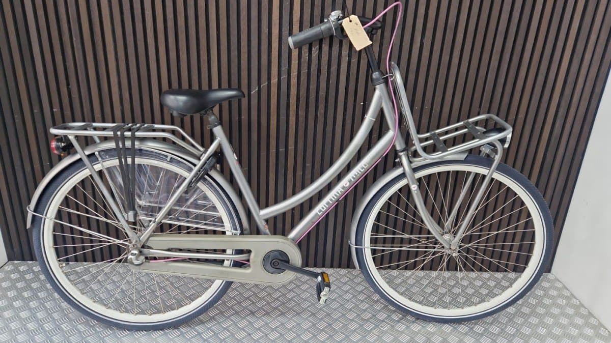 Cortina Milo Transport 54 cm grijs tweedehands stadsfiets