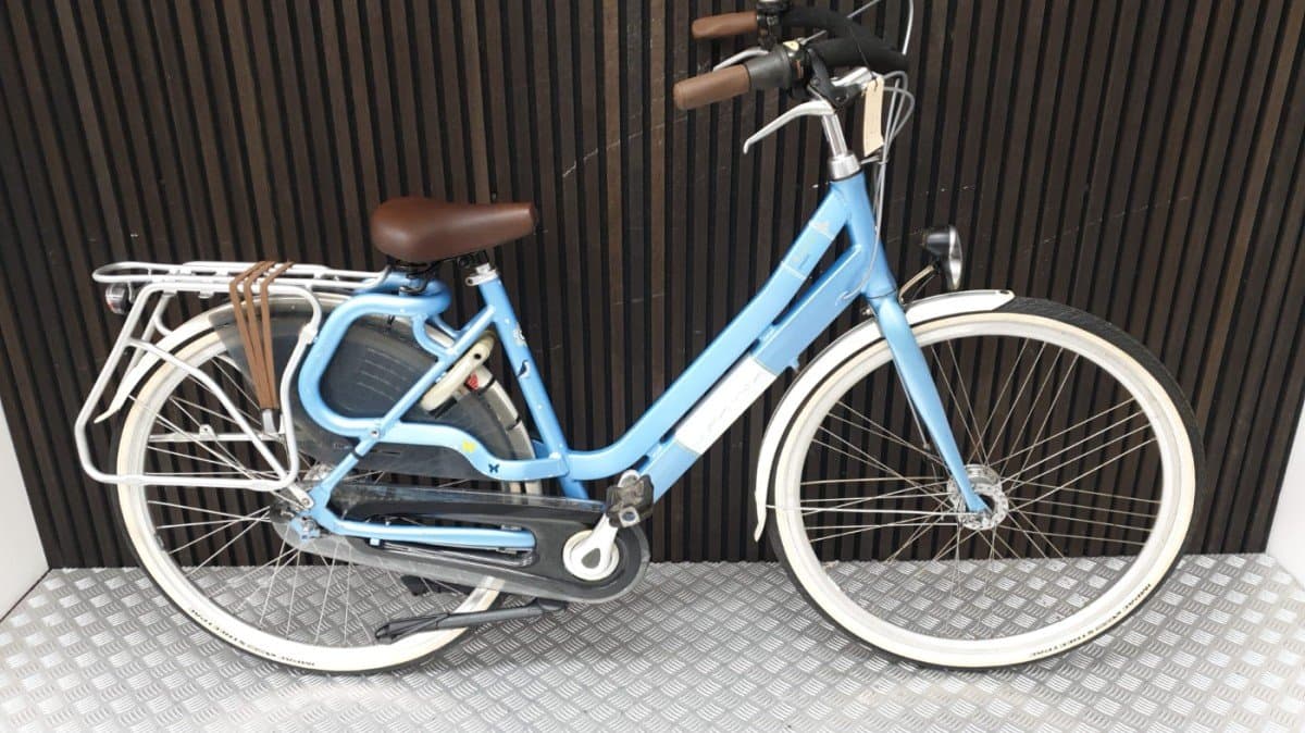 Sparta Amazone transportfiets 50 cm blauw tweedehands