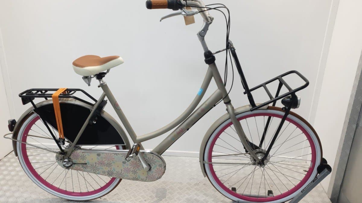 Cortina Lief transportfiets 59cm beige tweedehands