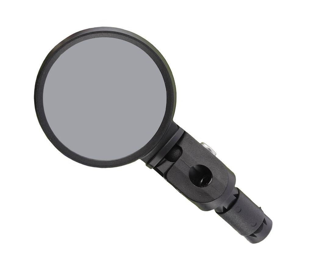 Mirage Stuurspegel Round zwart voor montage aan stuur