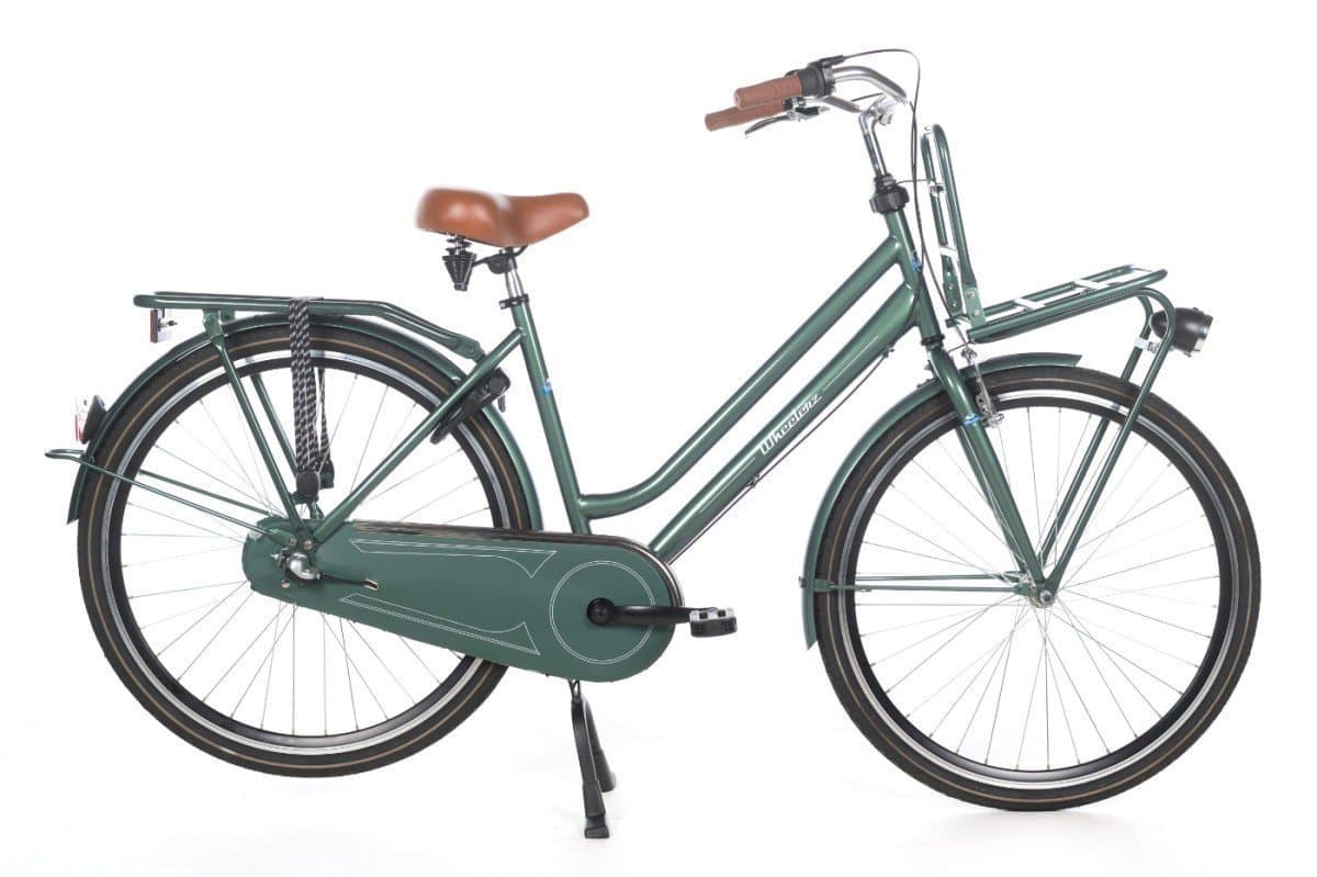 Wheelerz Cargo transportfiets 50 cm zwart met voordrager