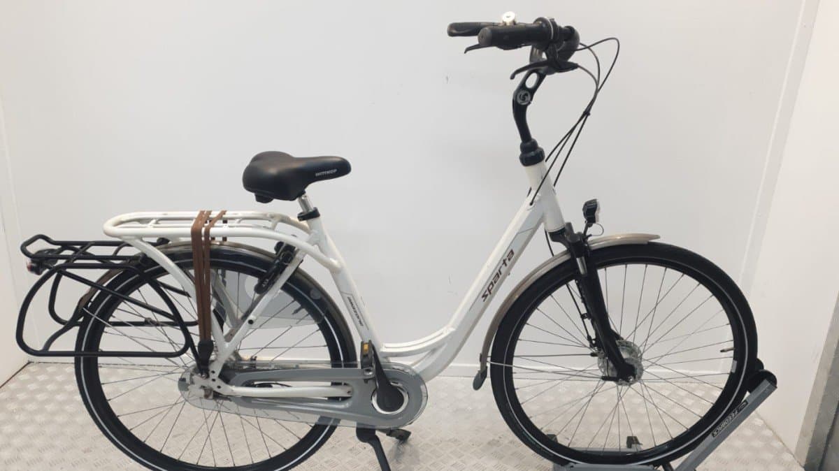 Sparta Amazone stadsfiets wit, 53 cm framemaat