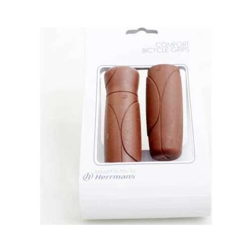 Herrmans Cut 93 fietshandvatten bruin 90/120mm