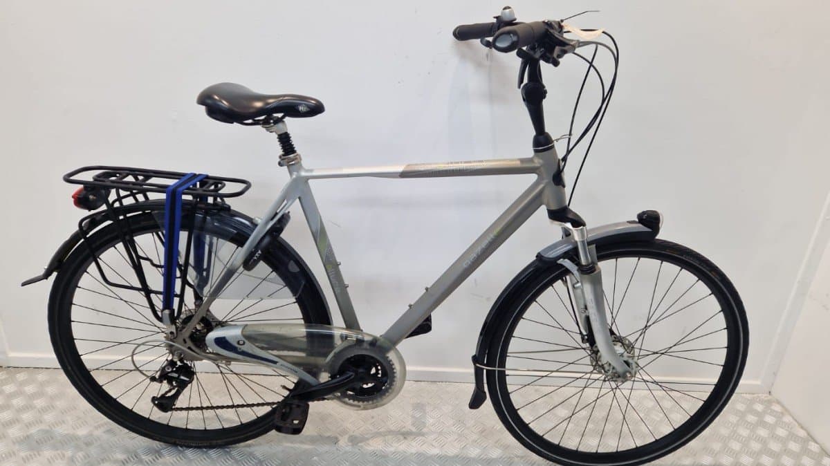 Gazelle Allure stadsfiets 59cm grijs, tweedehands