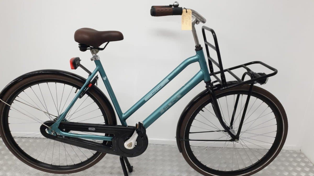Sparta Pick-up dames transportfiets 57 cm blauw tweedehands