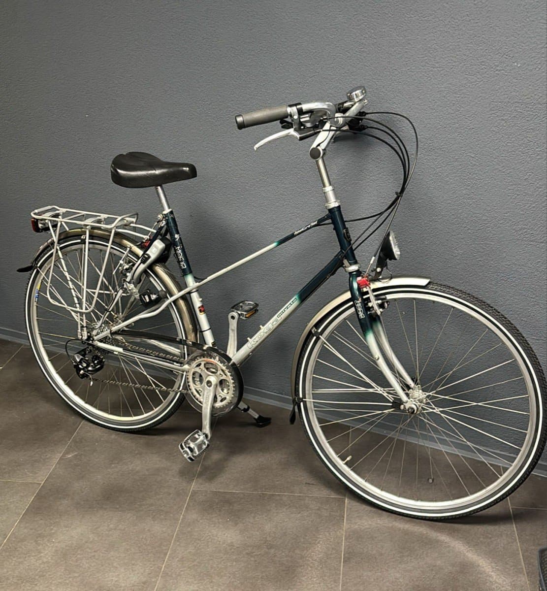 Koga Adventure stadsfiets 54 cm zilver/groen