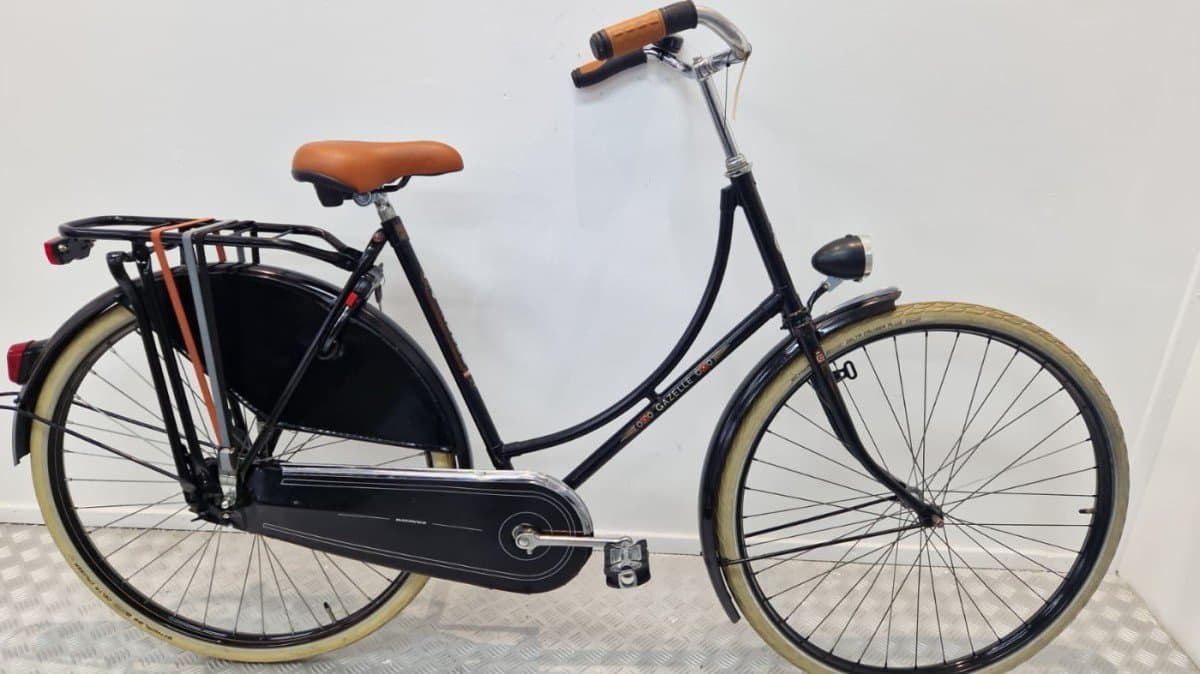 Gazelle Populair Origineel 57cm zwarte stadsfiets