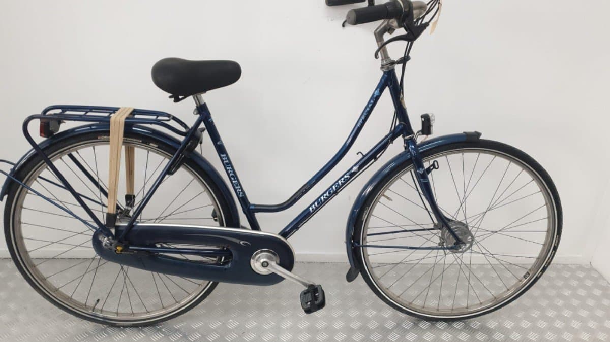 Burgers Special stadsfiets 53 cm blauw tweedehands