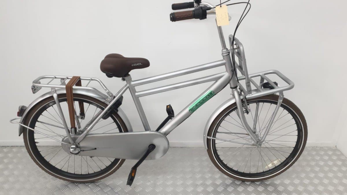 Popal Transportfiets 43 cm in grijs, tweedehands
