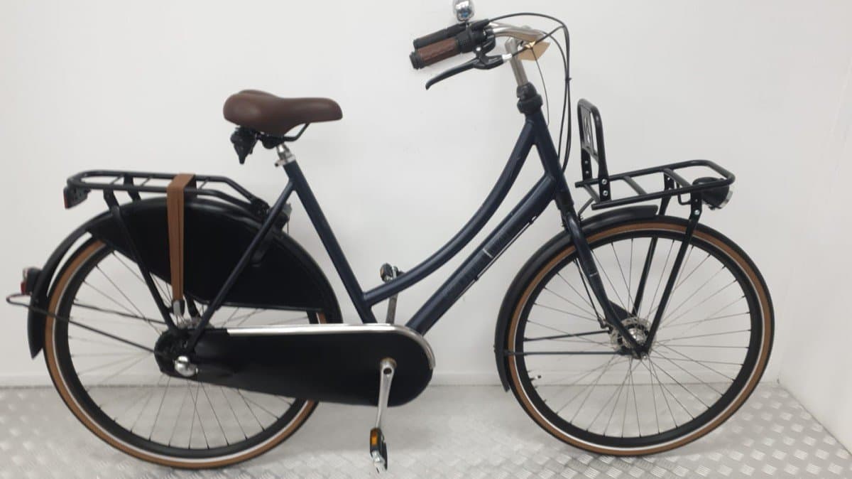 Cortina U4 Transport 57 cm tweedehands transportfiets blauw