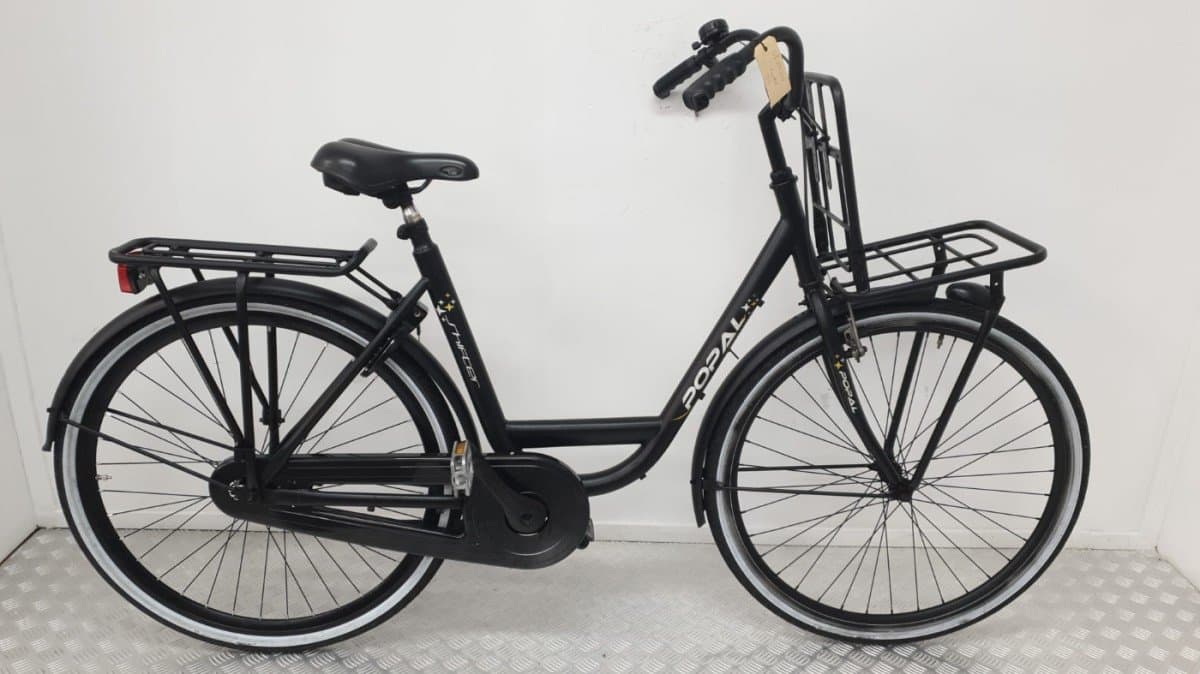 Popal Shifter transportfiets 55 cm zwart tweedehands