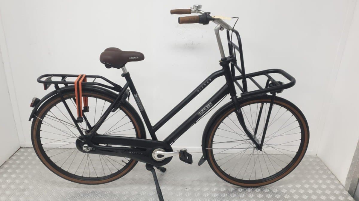 Sparta PICK UP transportfiets 58 cm zwart, tweedehands