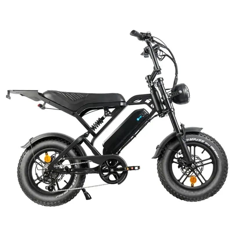 QMWheels V20 mini elektrische fatbike mountainbike 50 cm