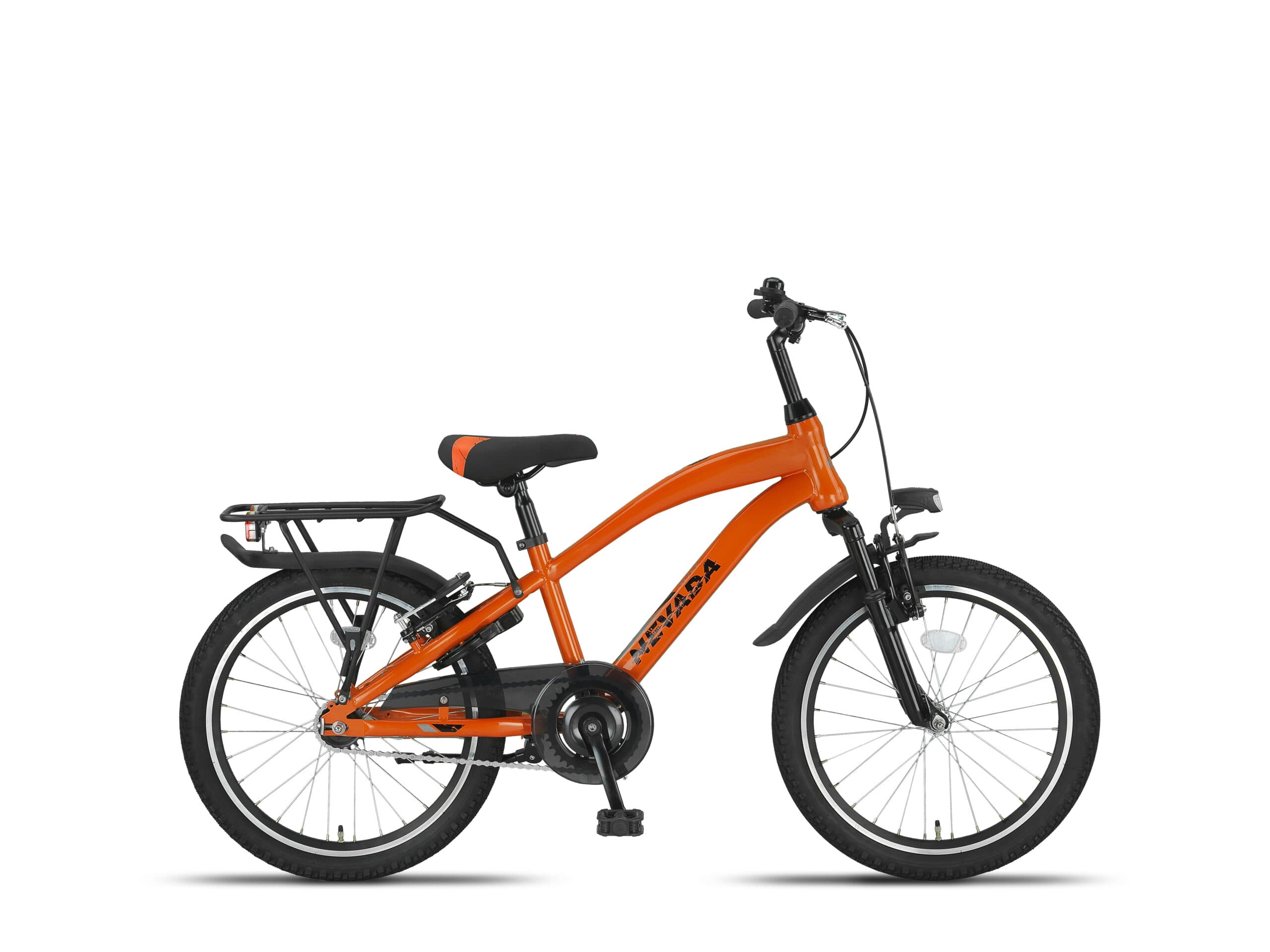 Altec Nevada mountainbike 20 inch Neon Orange, kindvriendelijke MTB