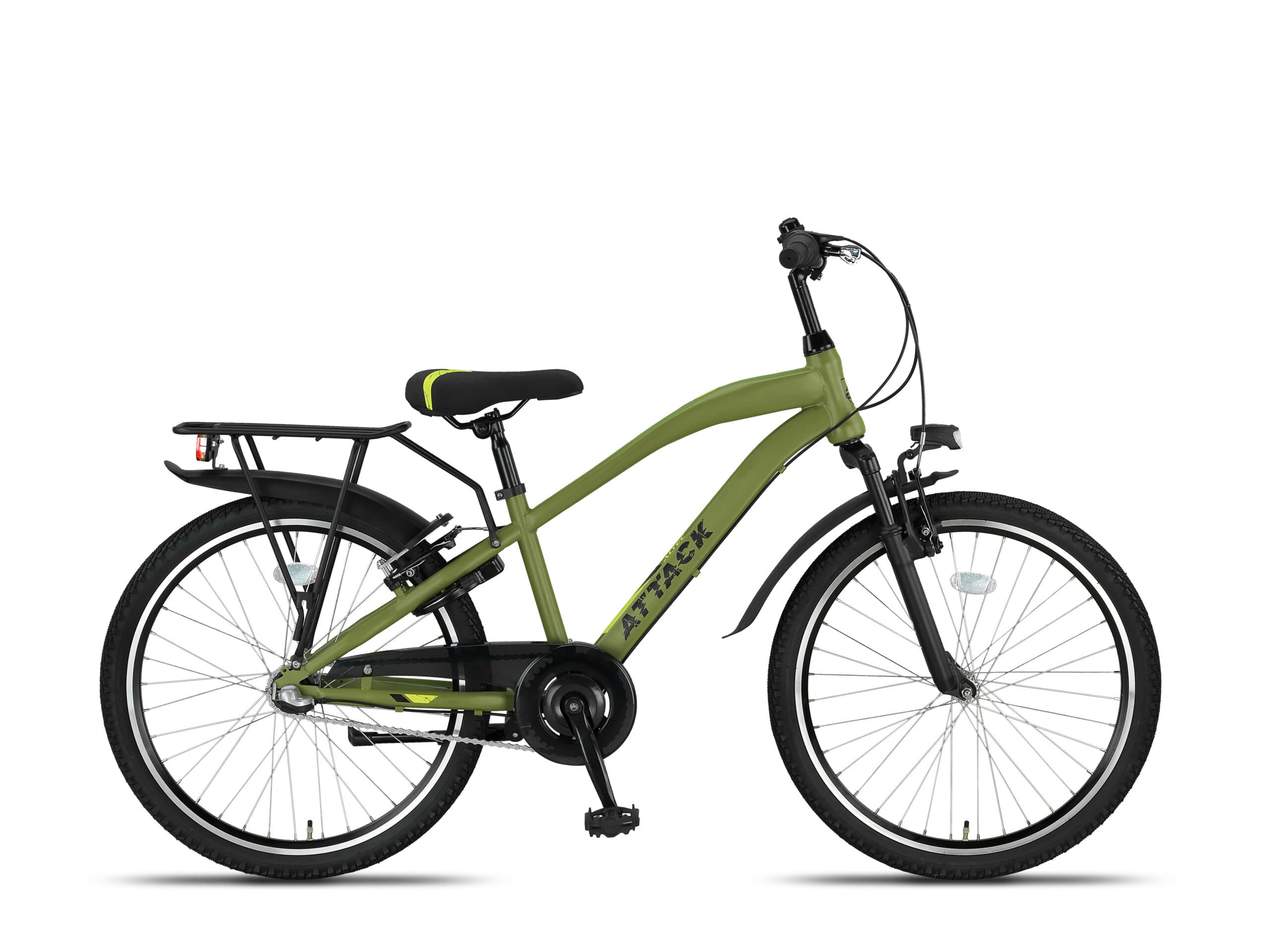 Altec Attack 24 inch mountainbike in Army Green